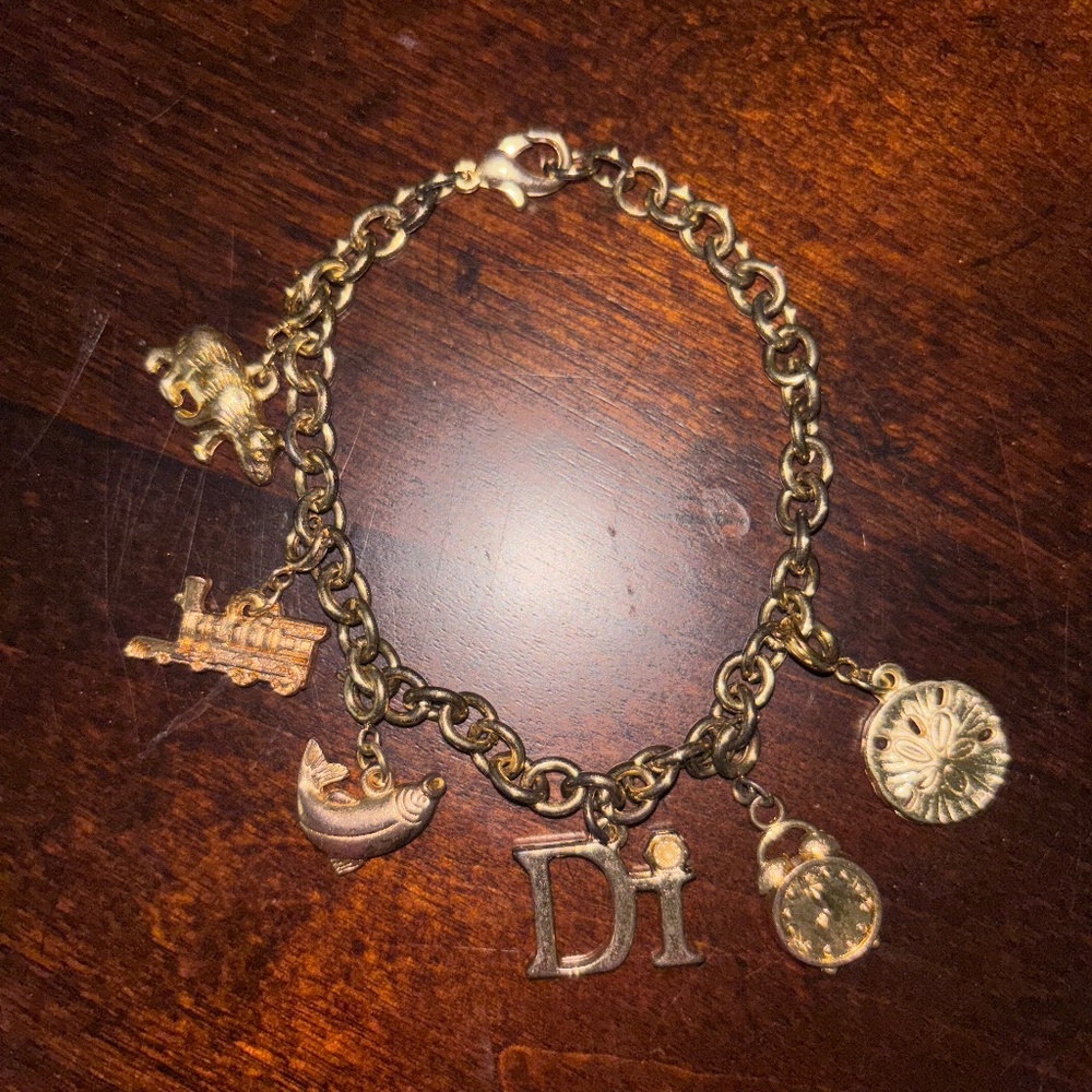 Diamonds International Charm Bracelet